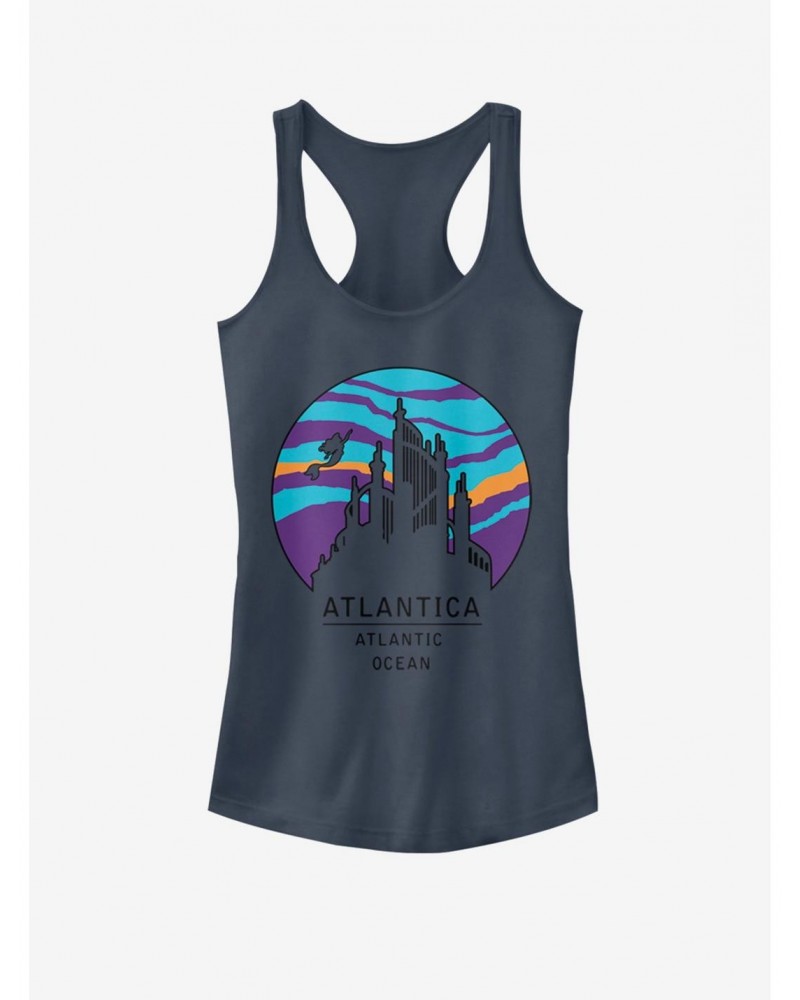 Disney The Little Mermaid Atlantica Girls Tank $12.45 Tanks