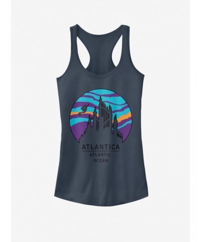 Disney The Little Mermaid Atlantica Girls Tank $12.45 Tanks