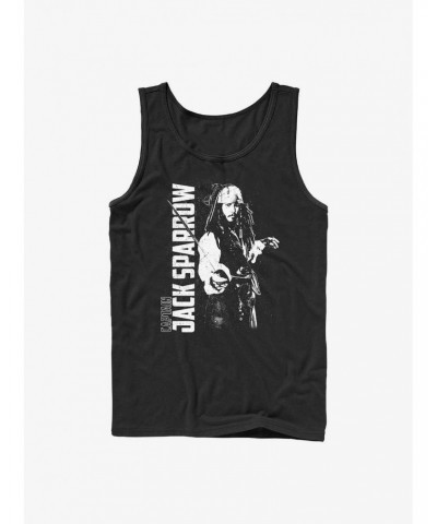 Disney Pirates of the Caribbean Captain Jack Tank $7.97 Tanks