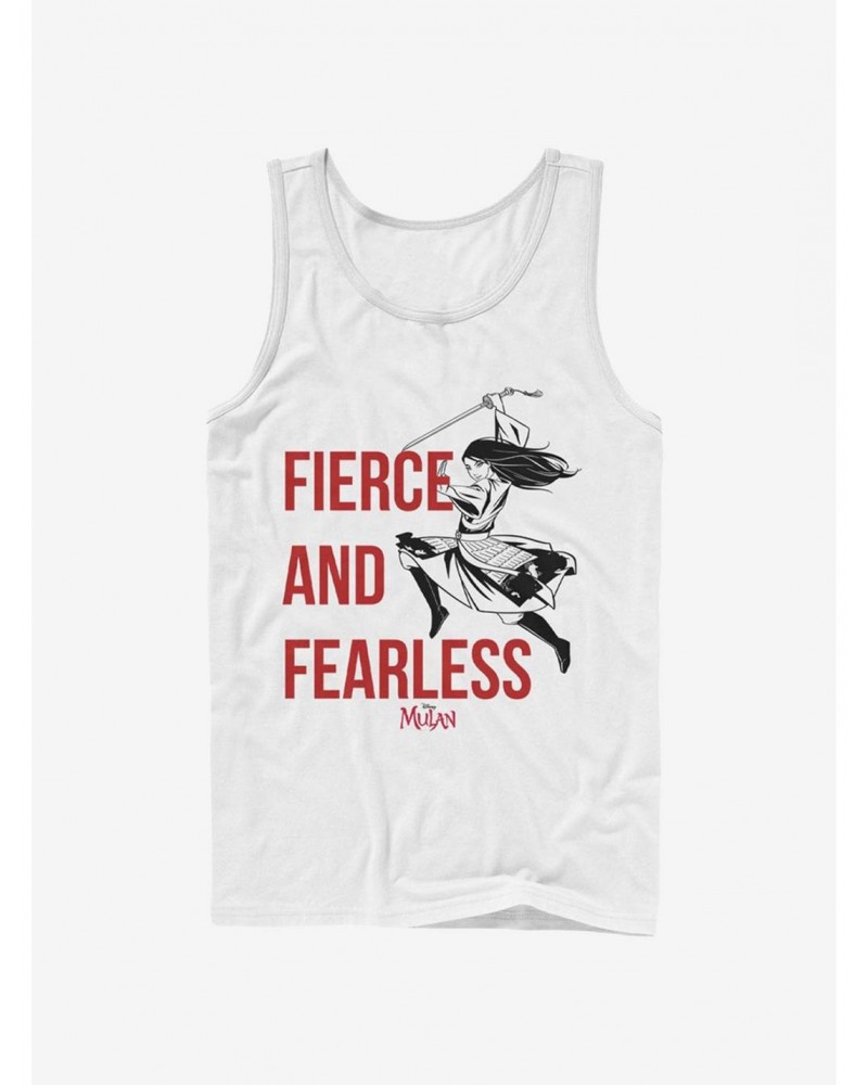 Disney Mulan Fierce And Fearless Tank $9.71 Tanks