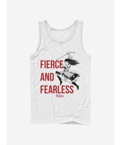 Disney Mulan Fierce And Fearless Tank $9.71 Tanks