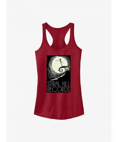 Disney The Nightmare Before Christmas Spiral Hill Records Girls Tank $11.45 Tanks