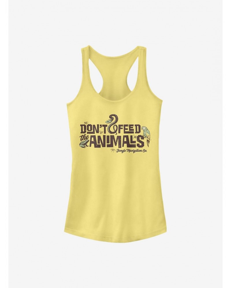 Disney Jungle Cruise Don't Feed The Animals Girls Tank $11.21 Tanks