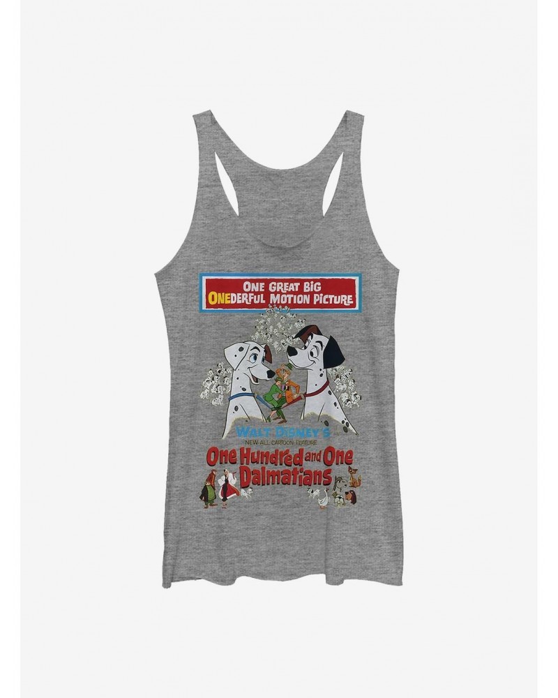 Disney 101 Dalmatians Vintage Poster Girls Tank $11.40 Tanks