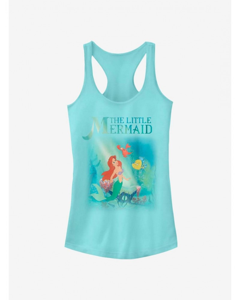 Disney The Little Mermaid Little Mermaid Trio Girls Tank $11.21 Tanks