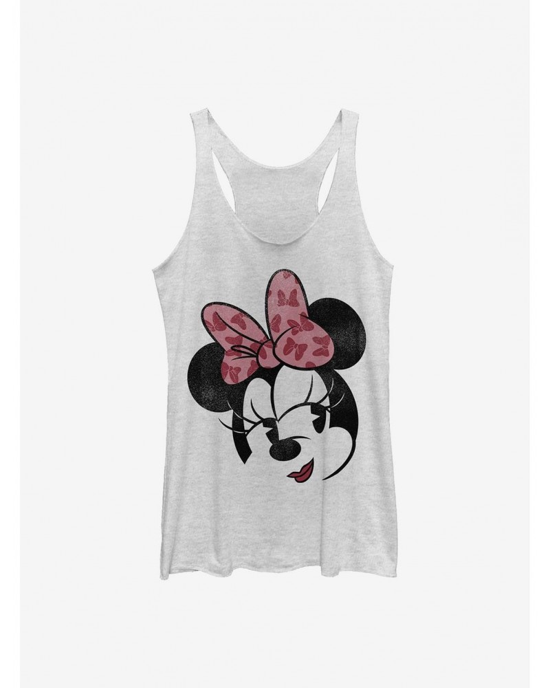 Disney Minnie Mouse Minnie Face Girls Tank $11.91 Tanks