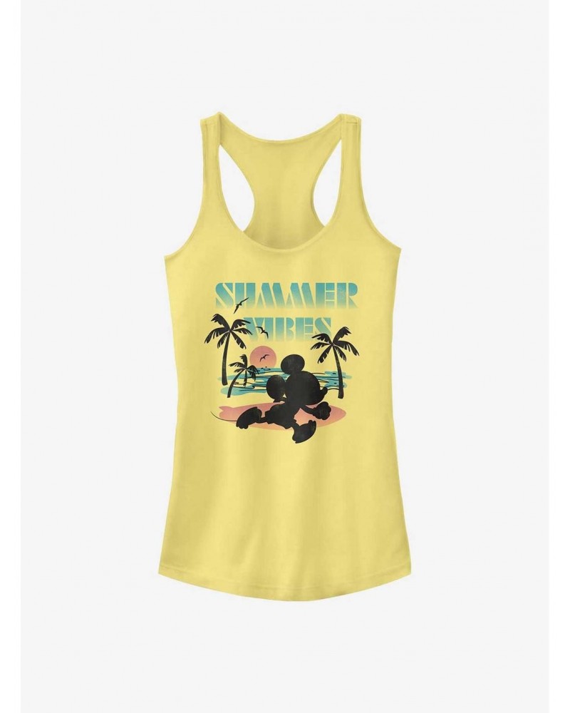 Disney Mickey Mouse Summer Vibes Mickey Girls Tank $9.71 Tanks