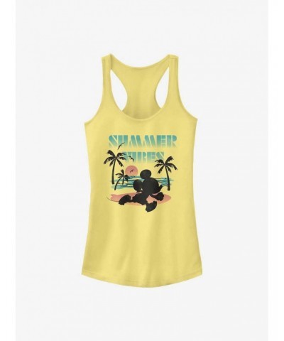 Disney Mickey Mouse Summer Vibes Mickey Girls Tank $9.71 Tanks