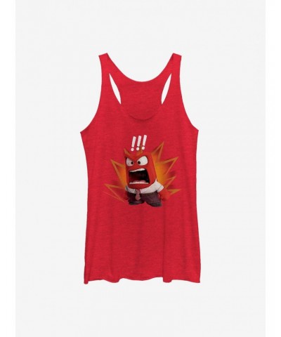 Disney Pixar Inside Out Anger Girls Tank $12.95 Tanks