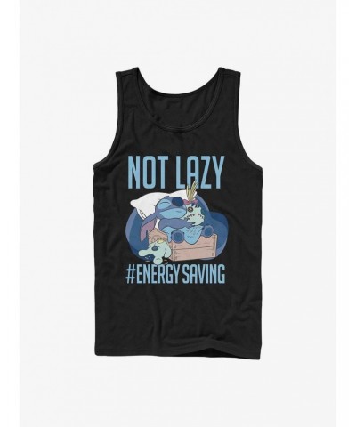 Disney Lilo & Stitch Not Lazy Energy Saving Tank $11.70 Tanks