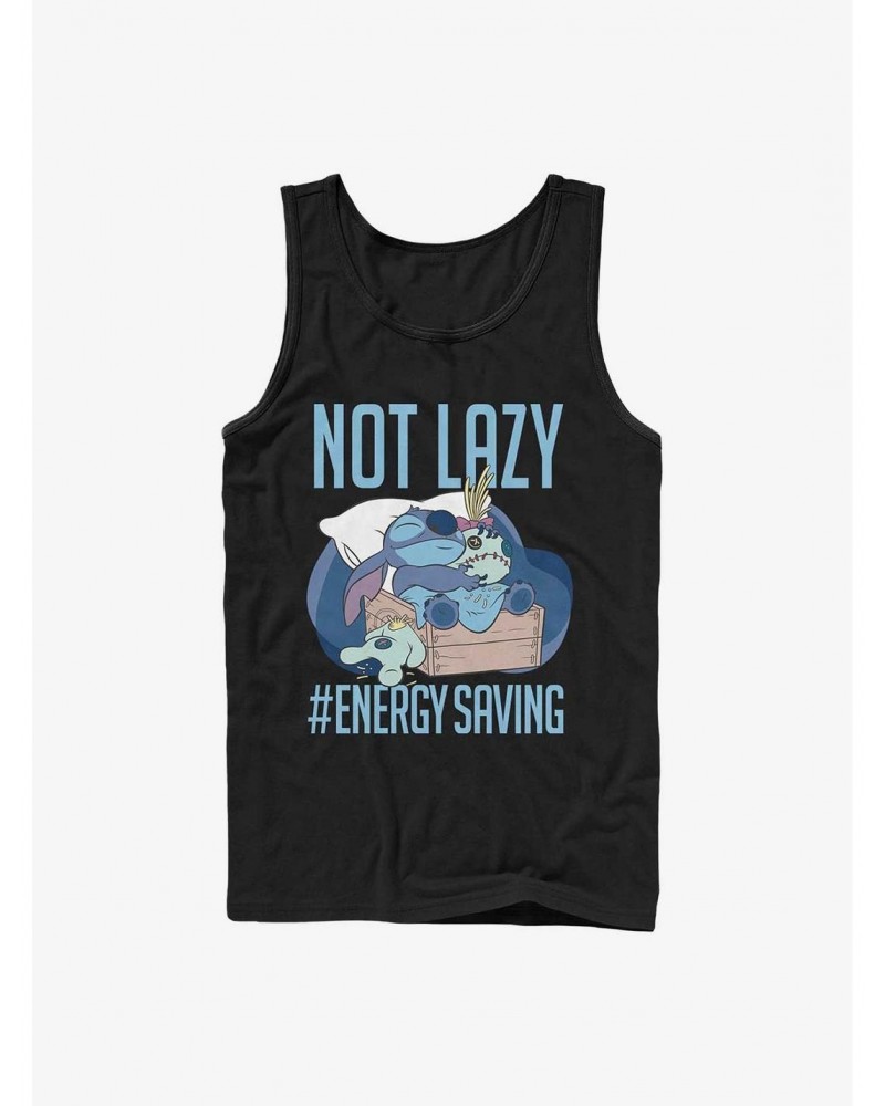 Disney Lilo & Stitch Not Lazy Energy Saving Tank $11.70 Tanks