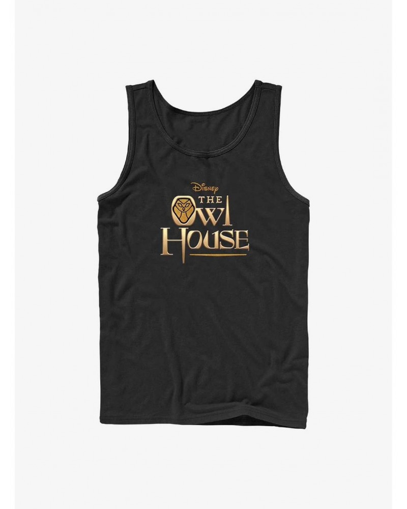 Disney The Owl House Gold Logo Tank $11.70 Tanks