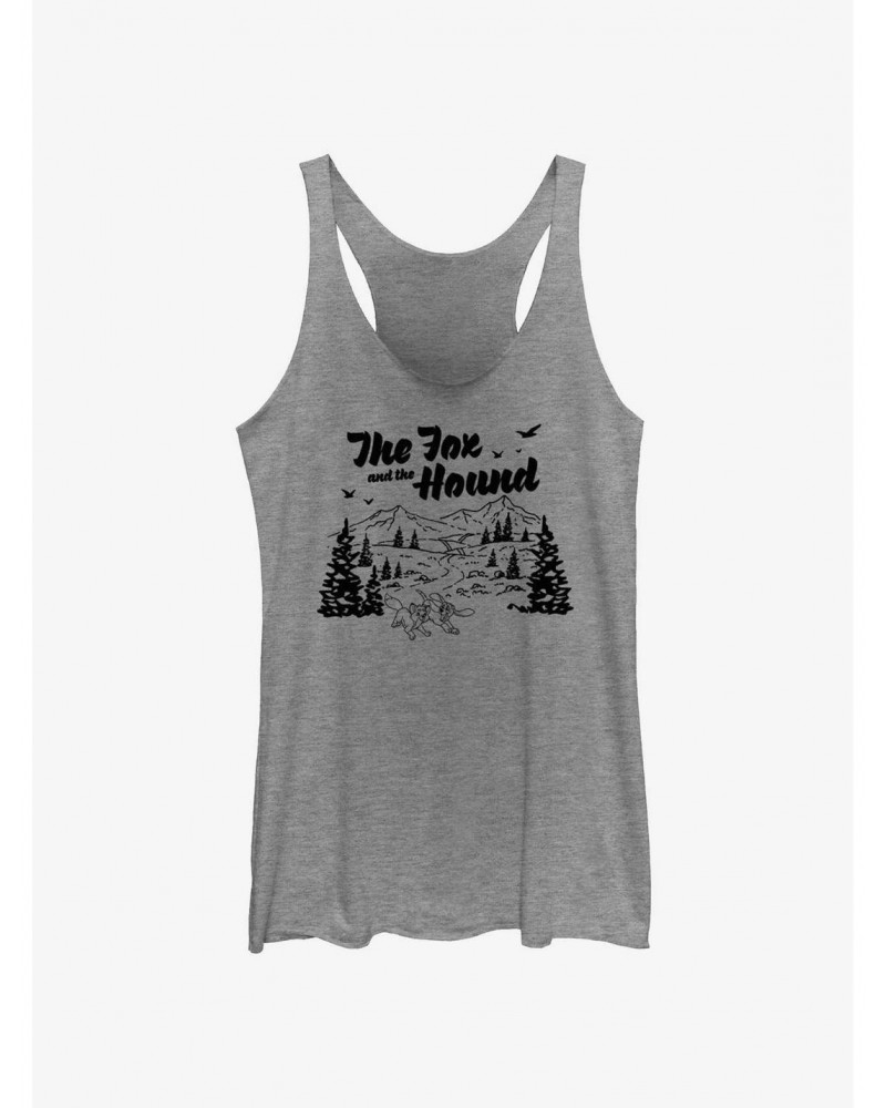 Disney The Fox and the Hound The Great Outdoors Girls Tank $12.69 Tanks