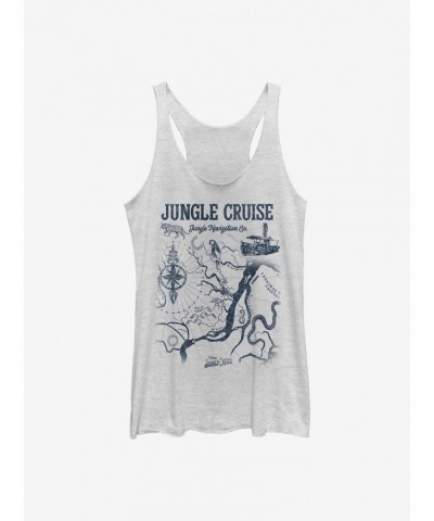 Disney Jungle Cruise Jungle Map Girls Tank $11.66 Tanks