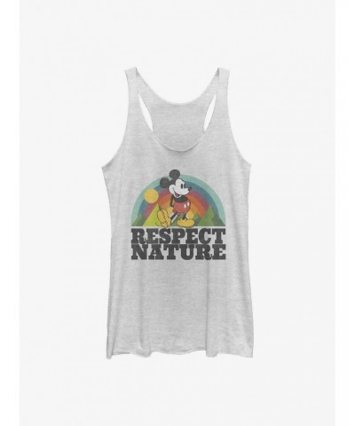 Disney Mickey Mouse Respect Nature Girls Tank $8.55 Tanks