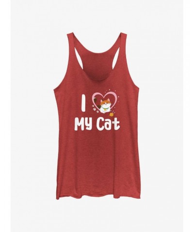 Disney Pixar Big Hero 6 Love My Cat Girls Tank $12.69 Tanks