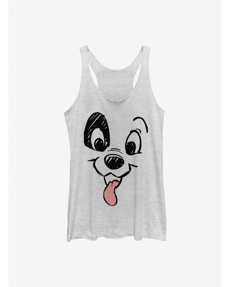 Disney 101 Dalmatians Dalmatian Big Face Girls Tank $12.95 Tanks