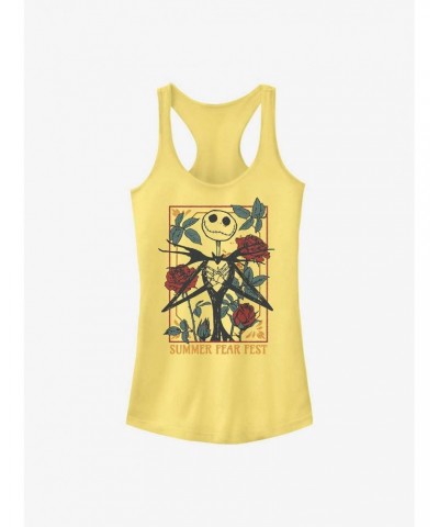 Disney The Nightmare Before Christmas Jack Roses Girls Tank $8.22 Tanks