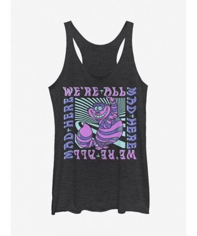 Disney Alice In Wonderland Mad Here Trip Girls Tank $11.66 Tanks