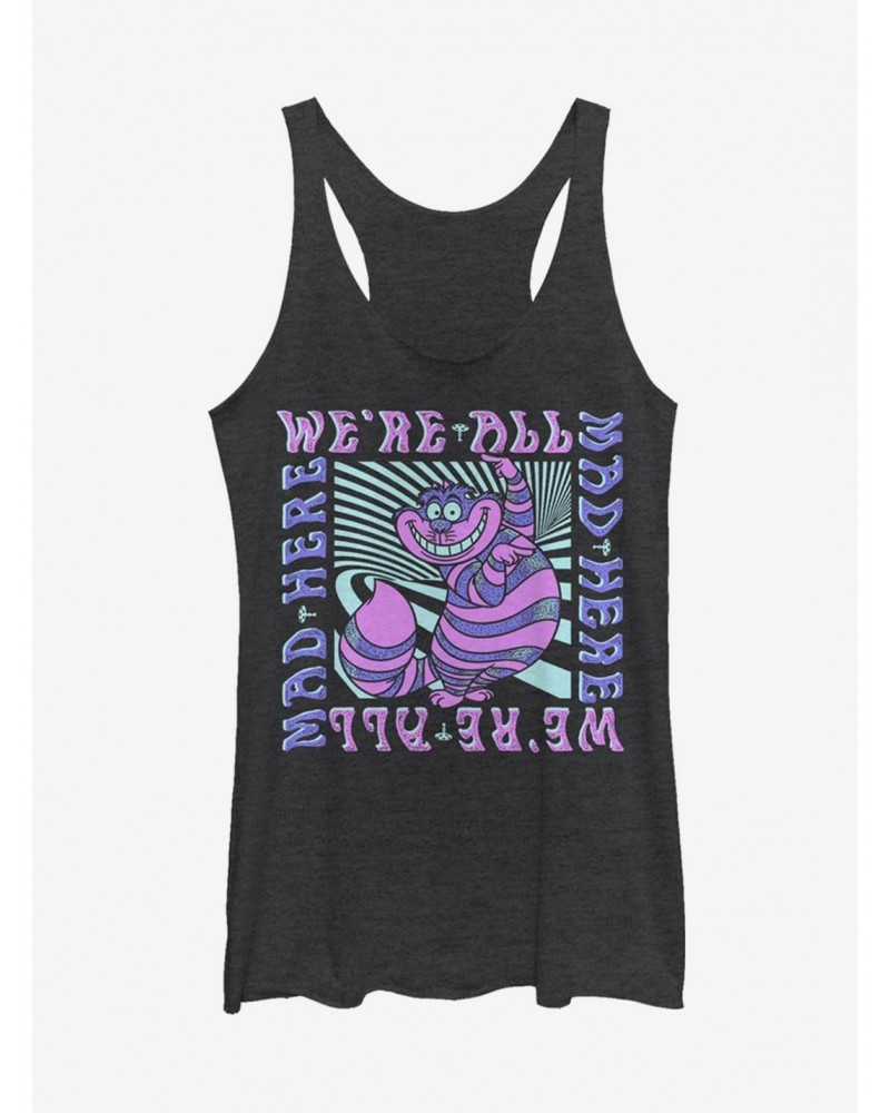 Disney Alice In Wonderland Mad Here Trip Girls Tank $11.66 Tanks