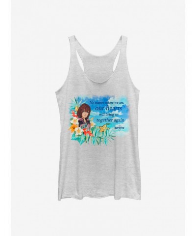 Disney Kingdom Hearts Kairi Floral Girls Tank $8.03 Tanks