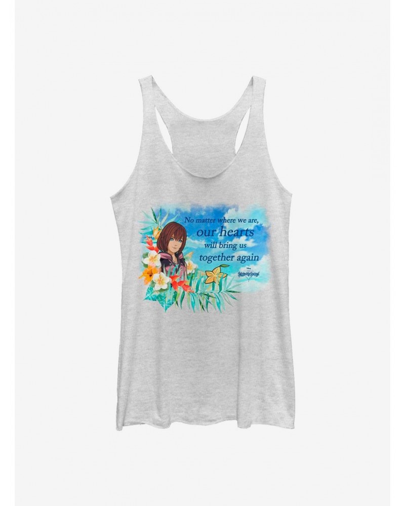 Disney Kingdom Hearts Kairi Floral Girls Tank $8.03 Tanks