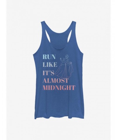 Disney Cinderella Run Like It's Almost Midnight Girls Tank $10.88 Tanks