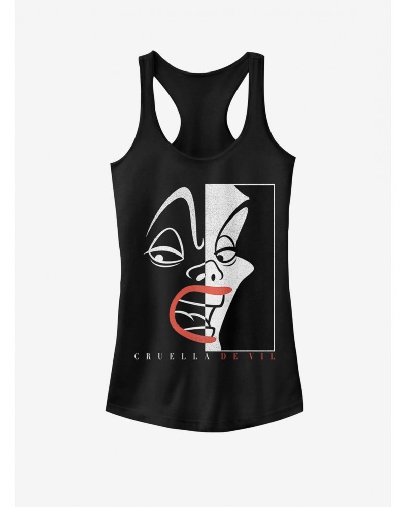 Disney Villains Cruella Cover Girls Tank $11.45 Tanks