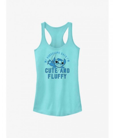 Dsny Lilo Stch Fluffy Horoscope Girls Tank $9.21 Tanks