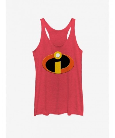 Disney Pixar The Incredibles Incredibles Logo Girls Tank $7.77 Tanks