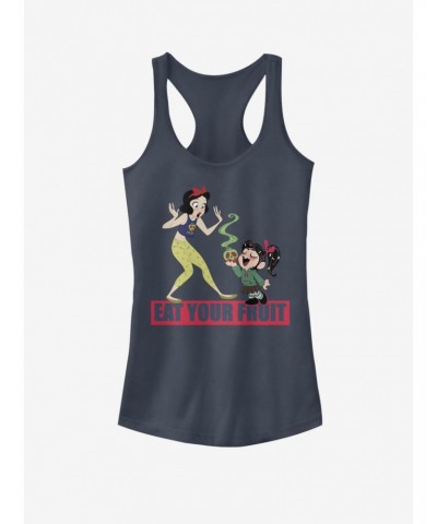 Disney Wreck-It Ralph Apple a Day Girls Tank $10.71 Tanks