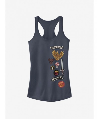 Disney Pixar Onward Cutoff Patches Girls Tank $7.72 Tanks