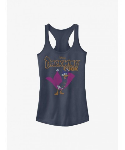 Disney Darkwing Duck The Dark Duck Girls Tank $10.96 Tanks