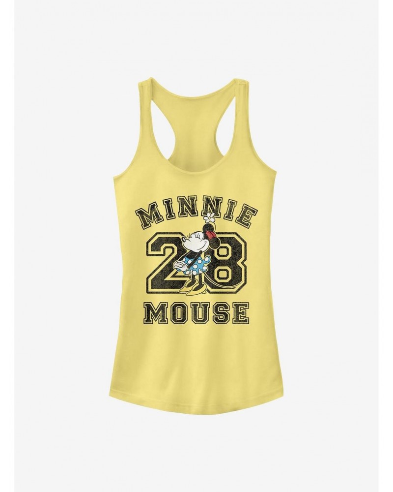 Disney Minnie Mouse Minnie Mouse Collegiate Girls Tank $12.20 Tanks