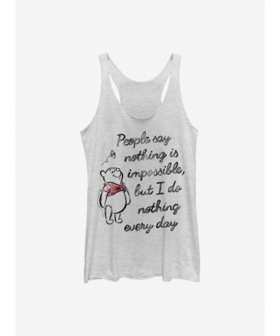 Disney Winnie The Pooh Impossible Girls Tank $7.77 Tanks