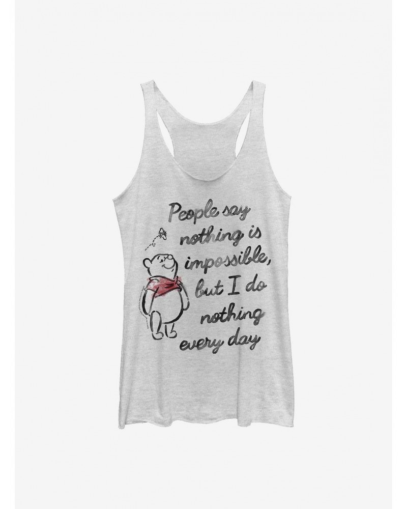 Disney Winnie The Pooh Impossible Girls Tank $7.77 Tanks