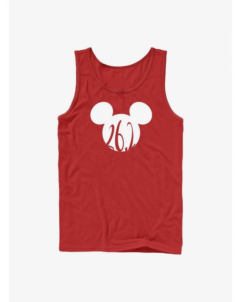 Disney Mickey Mouse 26.2 Marathon Ears Tank $9.96 Tanks