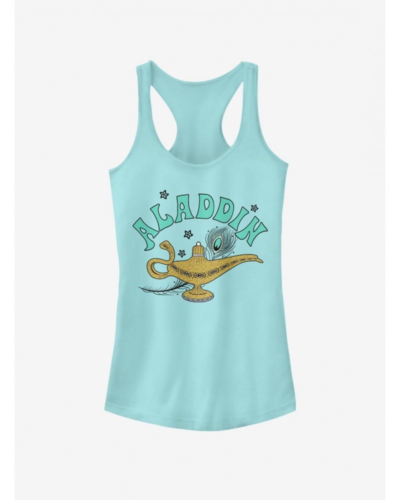 Disney Aladdin 2019 Aladdin Lamp Girls Tank $8.22 Tanks