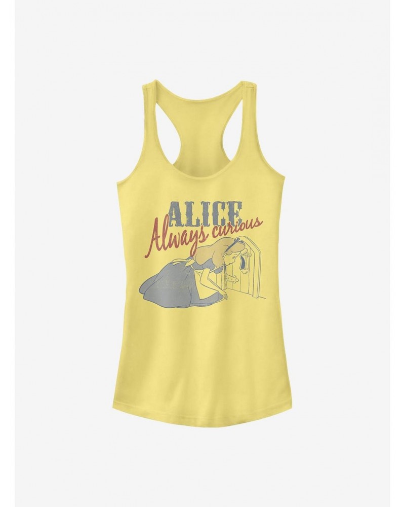 Disney Alice In Wonderland Vintage Alice Girls Tank $10.46 Tanks