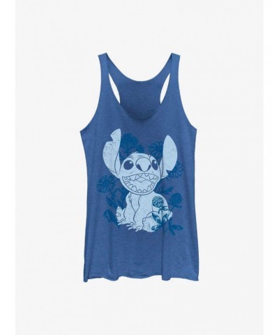 Disney Lilo & Stitch Floral Sketch Girls Tank $11.66 Tanks